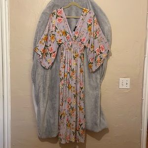 Lavender Floral Maxi